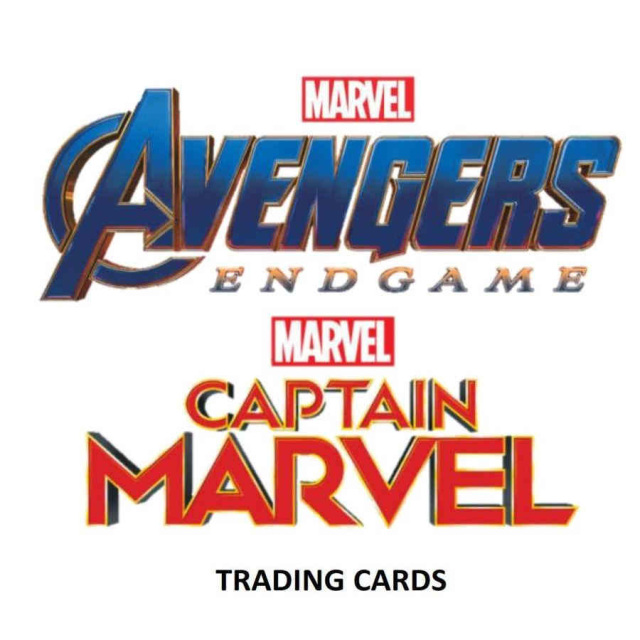 Marvel's Avengers Endgame and Captain Marvel Trading Cards by 