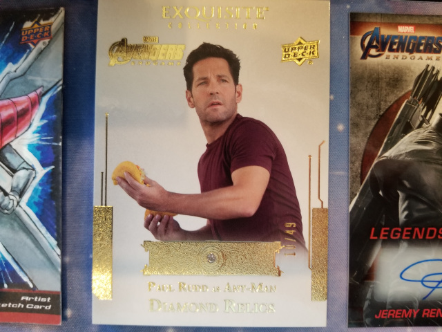 Avengers Endgame & Captain Marvel Trading Cards By Upper Deck.